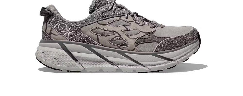 Hoka One One Clifton L Elite Terrain System Galactic Grey 1150910/GTL Mens 12